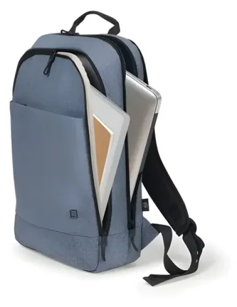 DICOTA Eco Backpack Slim MOTION Blue Denim / Batoh pro notebook / 13"-14,1" / recyklovaný polyester (D32016-RPET)