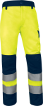 Reflexní pracovní kalhoty Delta Plus M1PA2HVCL2 Barva: Žlutá, Velikost: 2XL (M1PA2HVCL2JAXX)