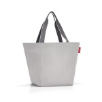 Nákupní taška přes rameno Reisenthel Shopper M Herringbone grey