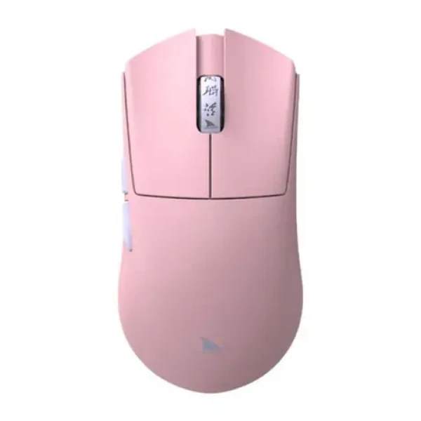 Darmoshark M3s PRO růžová / Herní bezdrátová myš / 26000DPI / 8 tlačítek / USB-C / BT / 2.4G (M3s pro pink)