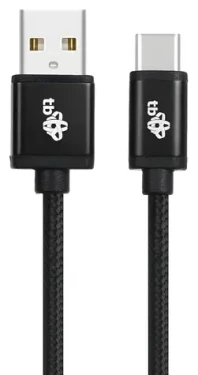 TB Touch černá / Datový kabel / USB-A (M) - USB-C (M) / 3 m (AKTBXKUCSBA300B)