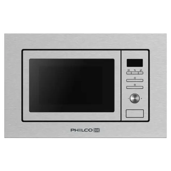 PHILCO PMD 2085 BIX stříbrná / Vestavná mikrovlnná trouba / 800W / 20L (8590669376230)