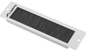 Lanberg AK-1104-S šedý / Kartáčový panel / pro 10" nástěnné rozváděče (AK-1104-S)