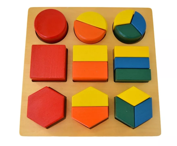 Moyo Montessori Moyo Montessori Geometrický tác