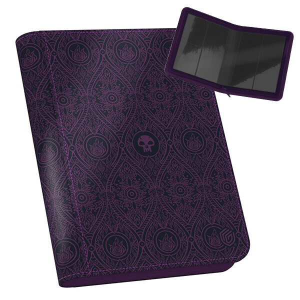 Album na karty Ultimate Guard Zipfolio 160 Xenoskin Avatar - Black Mana