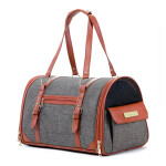 Šedá taška pro psa | do 3 Kg 39 x 25 cm