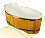 Dřevěná vana OSIRIS, olše