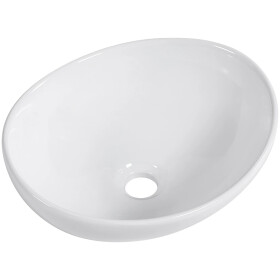 CERANO - Umyvadlo keramické Giorgio - na desku - bílá lesklá - 41x33 CER-428413