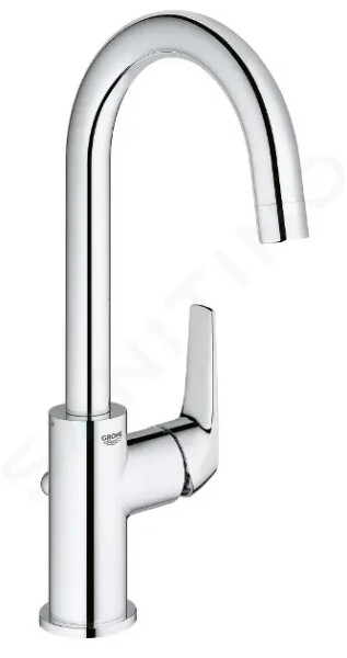 GROHE - BauFlow Umyvadlová baterie s výpustí, chrom 23753000