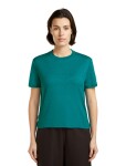 ICEBREAKER Wmns Mer 150 Tech Lite III SS Crop Tee, Tidal Teal velikost: XS