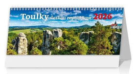 Kalendář stolní 2026 - Toulky Českou republikou