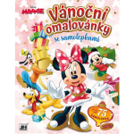 Vánoční omalovánky Minnie