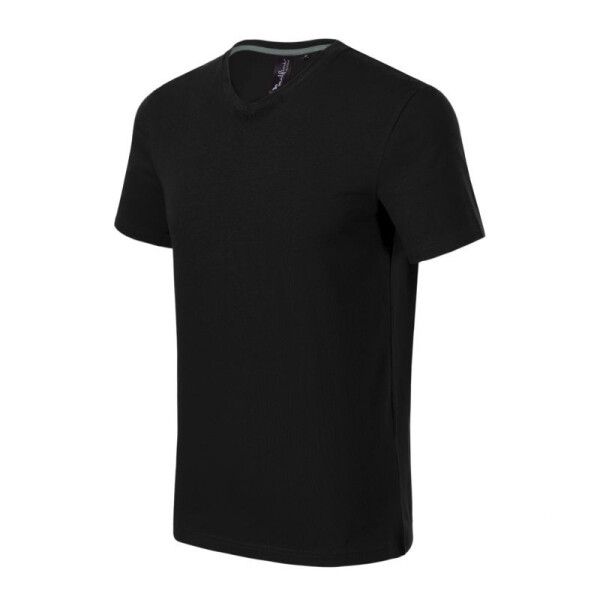 Malfini Action Tričko s výstřihem do V M MLI-70001 black pánské m