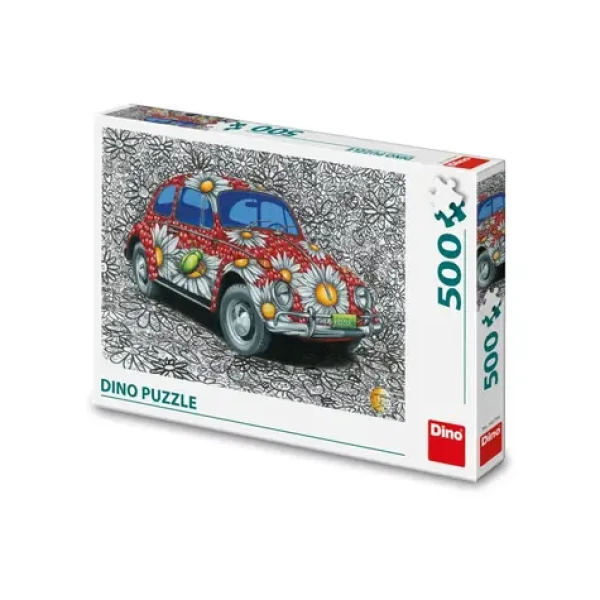 DINO Puzzle Malovaný VW Brouk