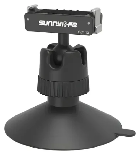 Sunnylife ON-SC113 / Magnetický adaptér / pro DJI Osmo Nano, Action 6 / kulový kloub 360° / přísavka 68 mm / 1/4" šroub (ON-SC113)