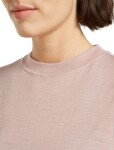 Dámské merino triko s krátkým rukávem ICEBREAKER Wmns 150 Tech Lite III SS Crop Tee, Pink Quartz velikost: S