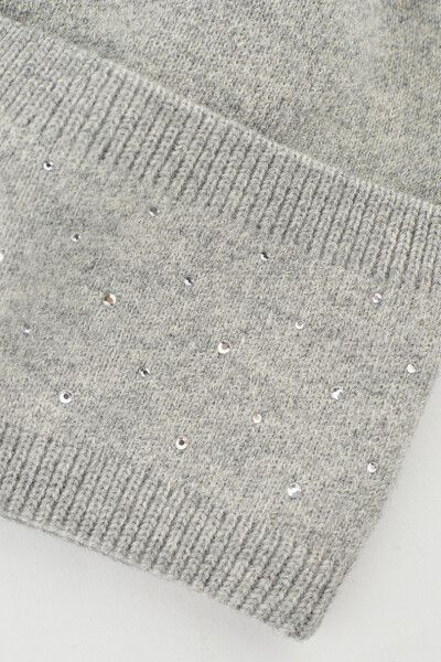 DÁMSKÁ ČEPICE S MODALOVÝMI FLITRY CZ107 šedá 54-58