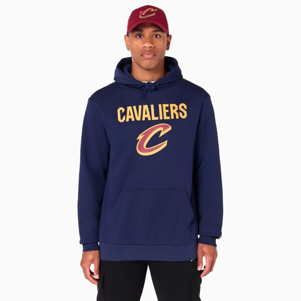 New Era Pánská mikina Cleveland Cavaliers NBA Team Logo Hoodie Sweatshirt Velikost: XL