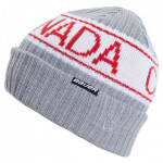 Unisex pletená čepice 1059454 Šedá s bílou a červenou - Bauer šedá-červená-bílá one size