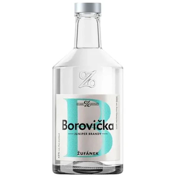 Žufánek Borovička 45% 0,5l (8594053941455)