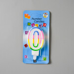 Dortová svíčka duhová č.0