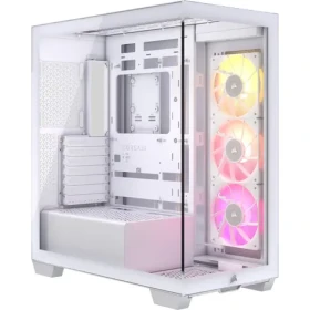 Corsair iCUE LINK 3500X RGB bílá / E-ATX / 2x USB-A 3.2 / 1x USB-C 3.2 / 3x 120mm / bez zdroje / průhledná bočnice (CC-9011281-WW)
