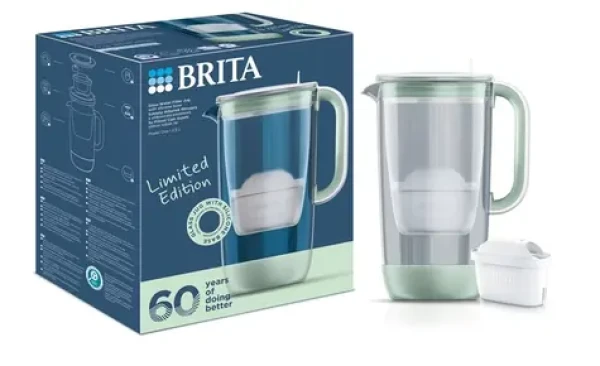 Brita Glass zelená / Filtrační konvice / 2,5 l / filtr Maxtra PRO