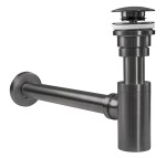 REA - Umyvadlový sifon s univerzální výpustí click-clack - Titan REA-A1562