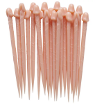 Ptakoviny.cz Napichovátka - párátka penis 12 ks