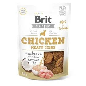 Brit Jerky Chicken with Insect Meaty Coins 200 g