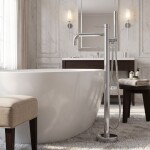 REA - Volně stojící baterie Lungo Diamond Chrome REA-B2250