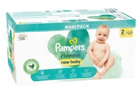 Pampers Harmonie 4-8kg (96ks) / Pleny / Velikost 2 (4-8 kg) (DIOPMPPIE0184)