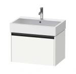 DURAVIT - Ketho.2 Umyvadlová skříňka 44x68x46 cm, 1 zásuvka, matná bílá K25076018180000
