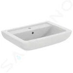 IDEAL STANDARD - Eurovit Umyvadlo 650x460x190 mm, s přepadem, 1 otvor pro baterii, bílá V302801