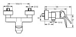 HANSA - Twist Sprchová baterie, chrom 09670183