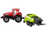 Mamido Traktor se secím přívěsem na třecí pohon