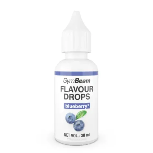 Flavour Drops - GymBeam (borůvky, 30 ml) (9037-2-blueberry)