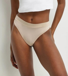 Dámská tanga DIM THONG - DIM - tělová XL