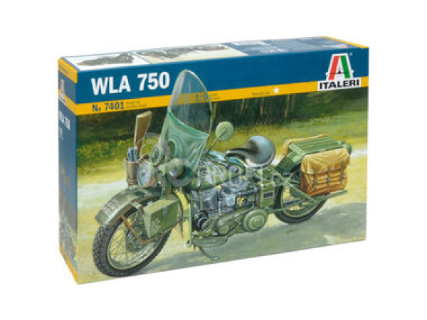 Harley Davidson Italeri WLA 750 US Army 7401 1:9