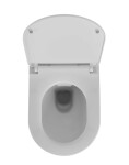 OLSEN SPA - Závěsné WC TIBERA RIMLESS, se sedátkem Soft-close, přiznaná montáž OLKZT1055