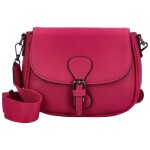 Trendy dámská koženková crossbody kabelka Bindi, fuchsiová