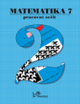 Matematika Pracovní sešit