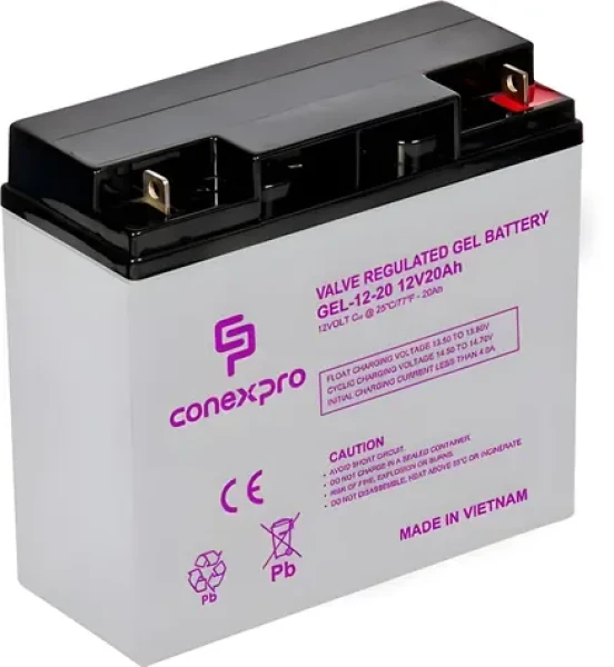 Conexpro GEL-12-20 / Baterie / GEL / 12V/20Ah / Deep Cycle / T12-M5 (GEL-12-20)