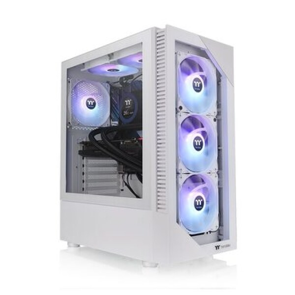 Thermaltake View 200 TG ARGB Snow White / ATX / 2x USB 3.0 / bez zdroje / průhledná bočnice (CA-1X3-00M6WN-00)