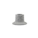 House Doctor Svícen Daca Grey Polystone, šedá barva, kámen