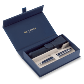 Dárková kazeta Waterman Expert Core Blue CT - sada kuličkové pero a pouzdro