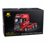 Mamido Kamion na dálkové ovládání R/C Scania Huina 1501 1:8 stříbrný