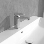 VILLEROY & BOCH - Architectura Square Umyvadlová baterie AquaSmart, chrom TVW12500400061