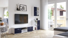FRONTI Obývací sestava FIGO B - Marine blue mat