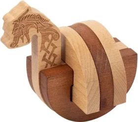 PROFESSOR PUZZLE Hlavolam Vikingská dračí loď